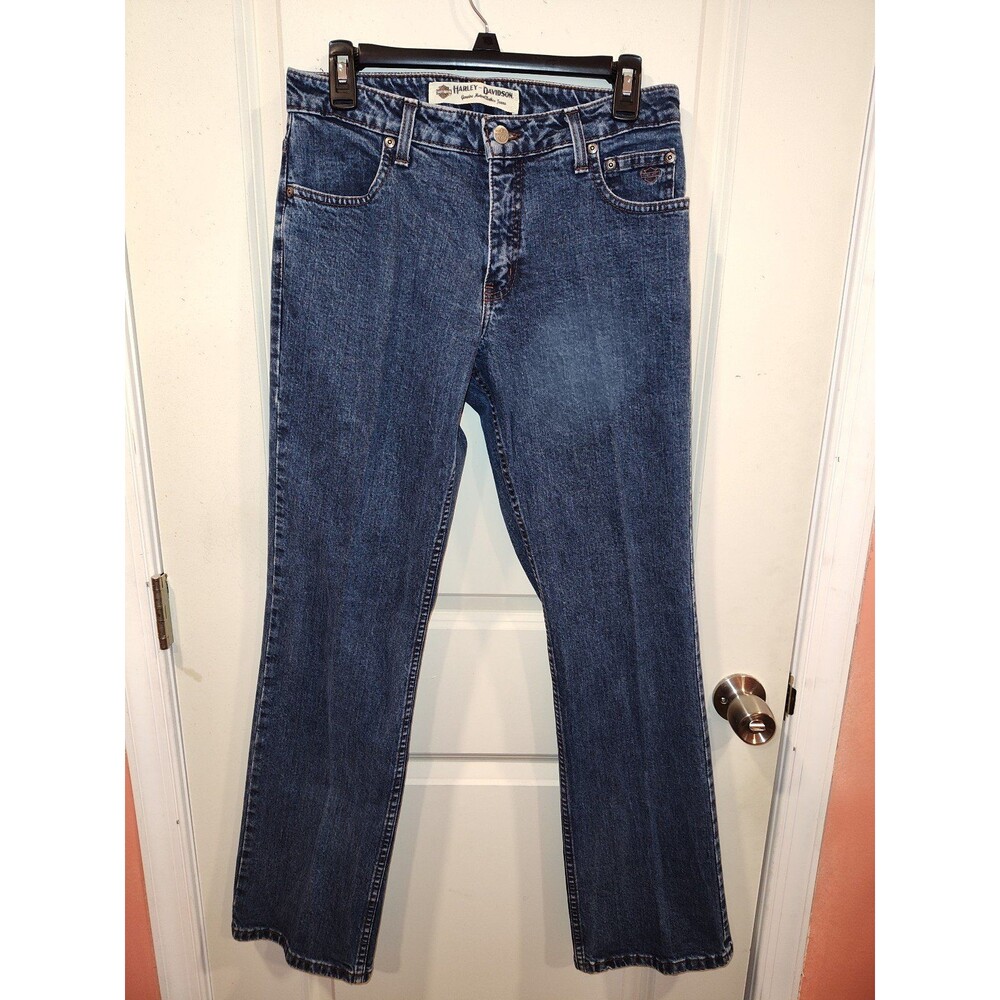 Women's Harley Davidson Bootcut Jeans Dark Wash Size 6